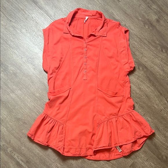 Anthropologie Coral dress - Picture 4 of 11